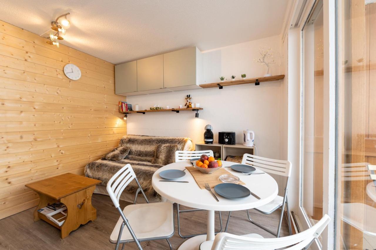 Sweetloc - Appt Au Pied Des Pistes Au Corbier Apartman Villarembert Kültér fotó