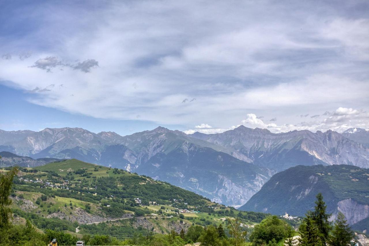 Sweetloc - Appt Au Pied Des Pistes Au Corbier Apartman Villarembert Kültér fotó