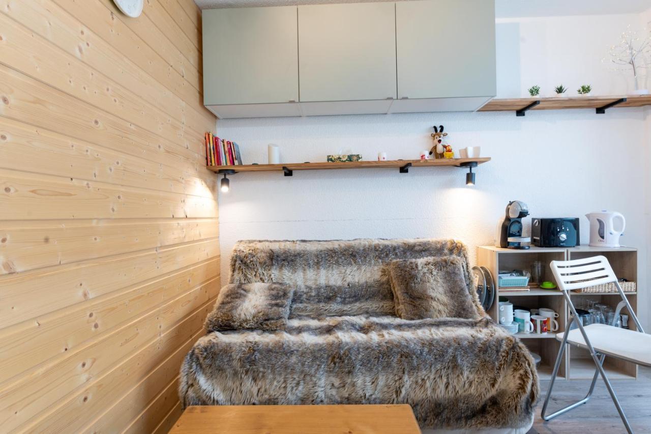 Sweetloc - Appt Au Pied Des Pistes Au Corbier Apartman Villarembert Kültér fotó